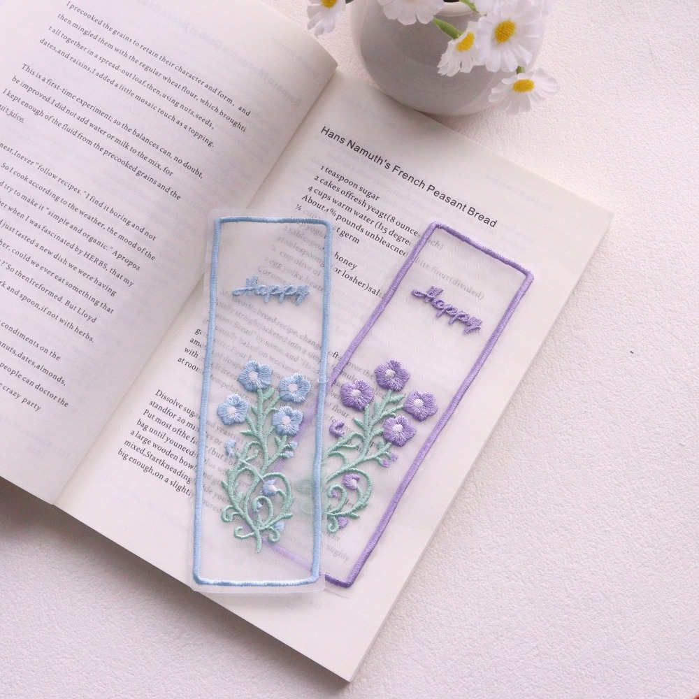 Creatieve transparante organza - Dried Flower Bookmark recensie en prijs