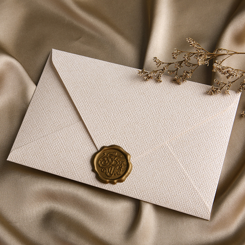 10-delige linnen bruine papier - Wax Seal Letter Kit recensie en prijs